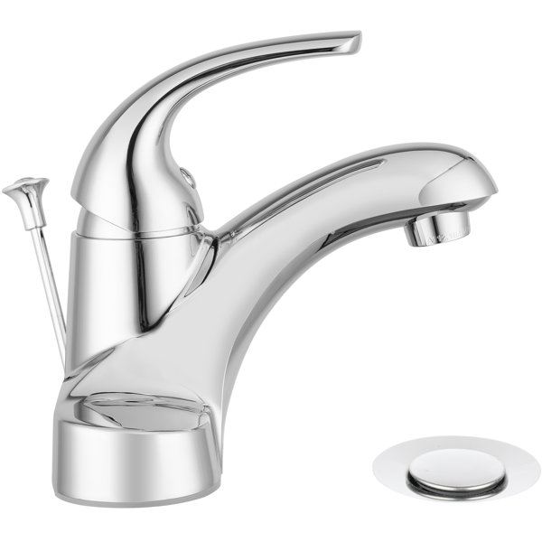 Pacific Bay Arlington Centerset Faucet Bathroom Faucet with Drain